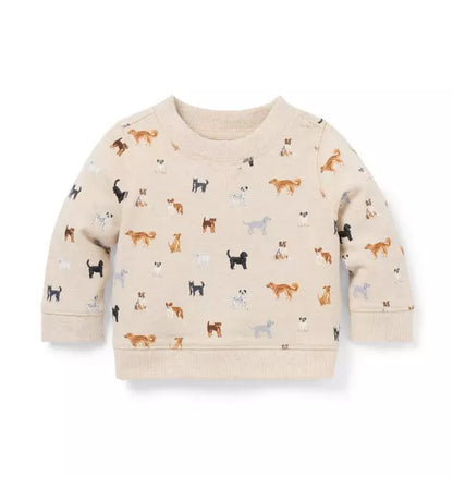 Baby Dog French Terry Sweatshirt