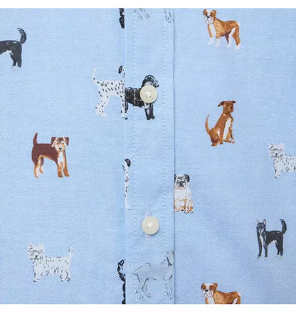 Dog Friends Oxford Shirt