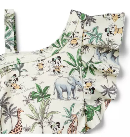 Recycled Disney Mickey Mouse Safari Swimsuit