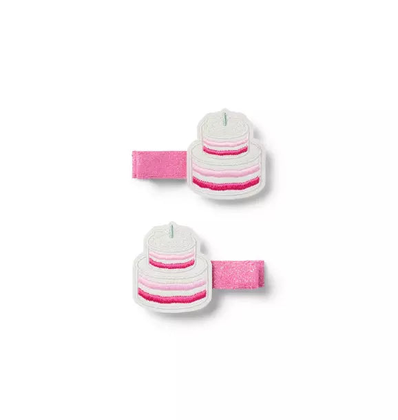 Milk Bar x Janie and Jack Cake Barrette Set