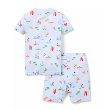 Good Night Short Pajama In Surfer