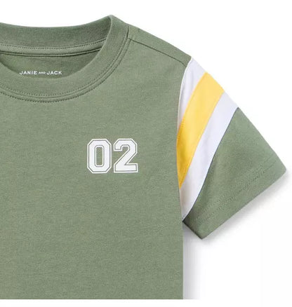 Colorblock Sleeve Tee