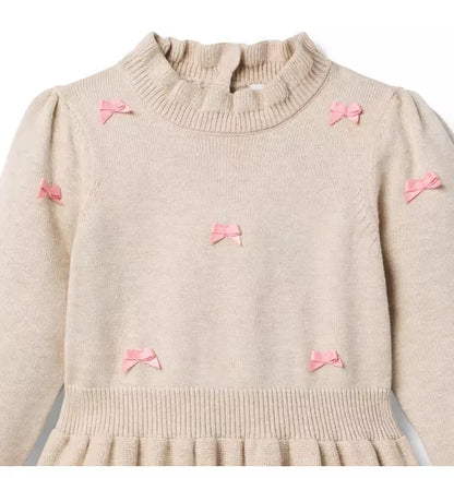 Bow Sweater Dress