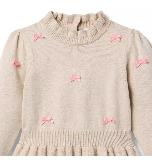 Bow Sweater Dress