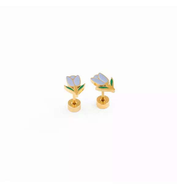 Tulip Stud Earrings