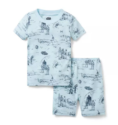 Good Night Short Pajama In STAR WARS Toile