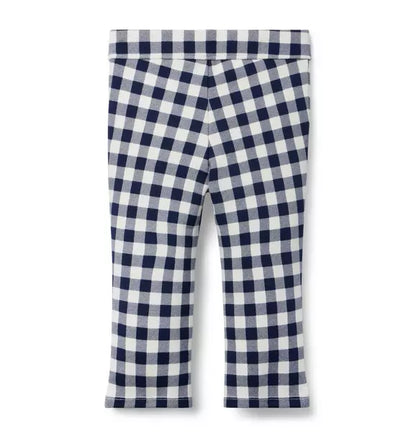 Gingham Ponte Pant