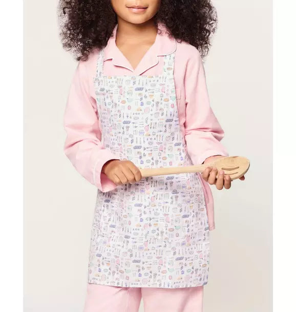 Kid's Twill Apron in Baking Spirits Bright