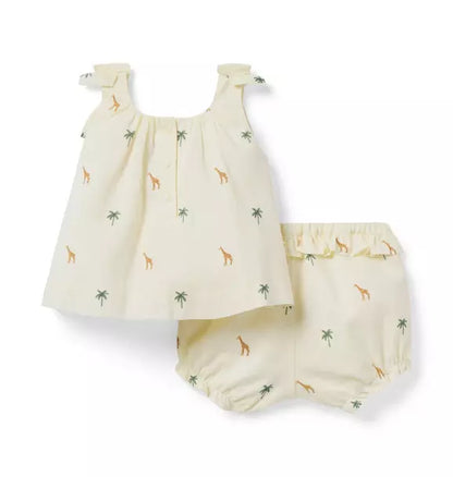 Baby Giraffe Matching Set