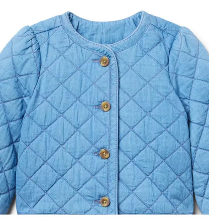 The Chambray Quilted Jacket