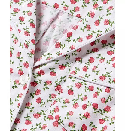Women's Pajama Set in Petite Petals