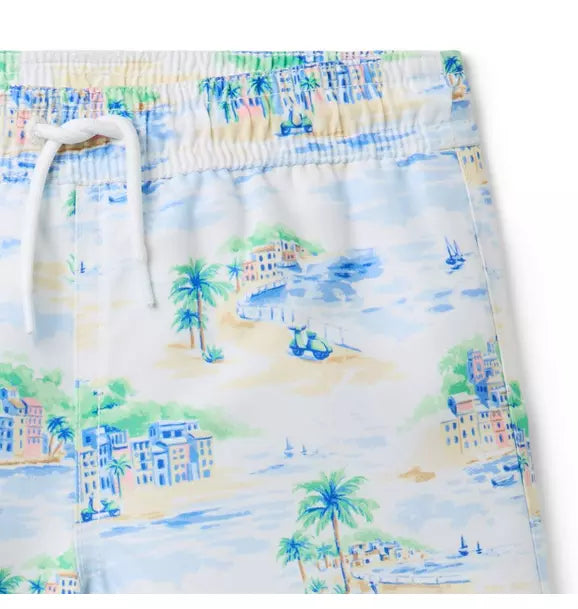 Recycled Getaway Swim Trunk