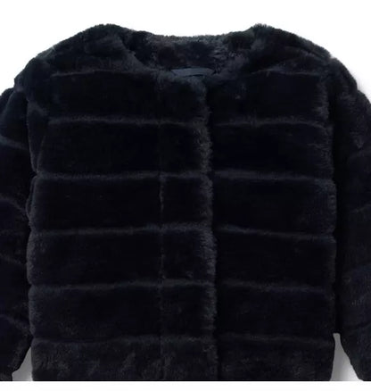 Channel Faux Fur Jacket