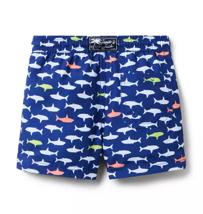 Recycled Shark Swim Trunk