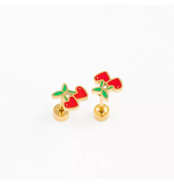 Cherries Stud Earrings