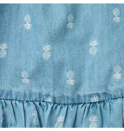 Baby Pineapple Ruffle Matching Set
