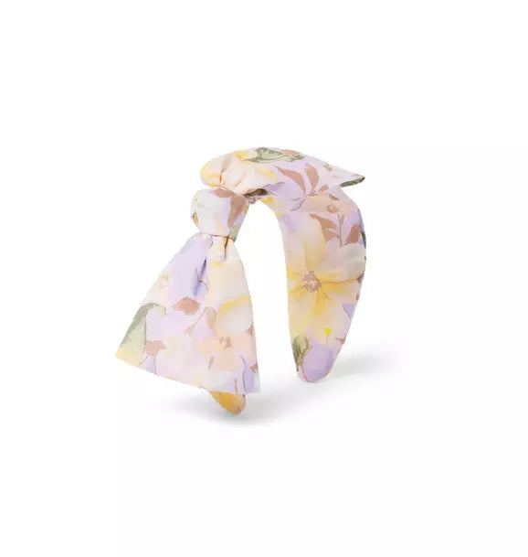 Floral Bow Headband
