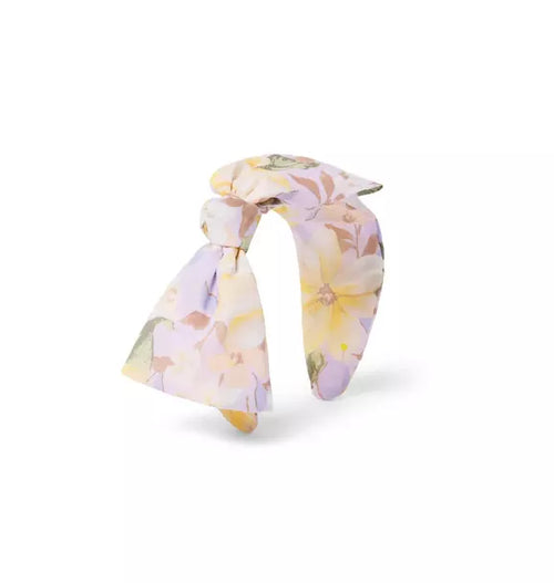 Floral Bow Headband