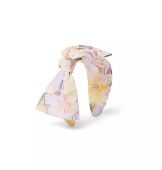 Floral Bow Headband