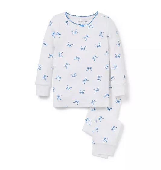 Good Night Pointelle Pajama In Bow