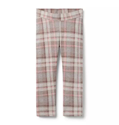 Plaid Jacquard Pant