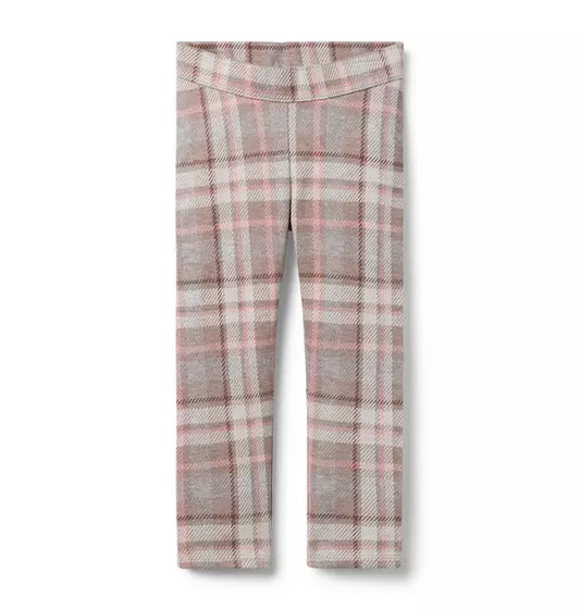 Plaid Jacquard Pant