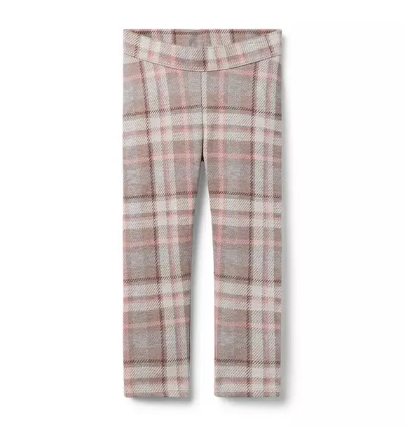Plaid Jacquard Pant
