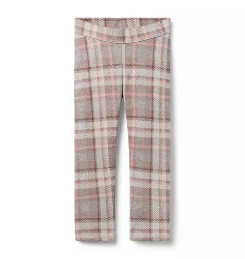 Plaid Jacquard Pant