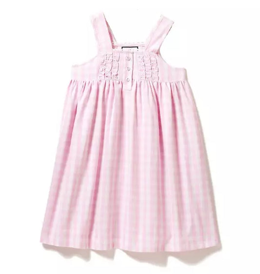 Pink Gingham Charlotte Nightgown