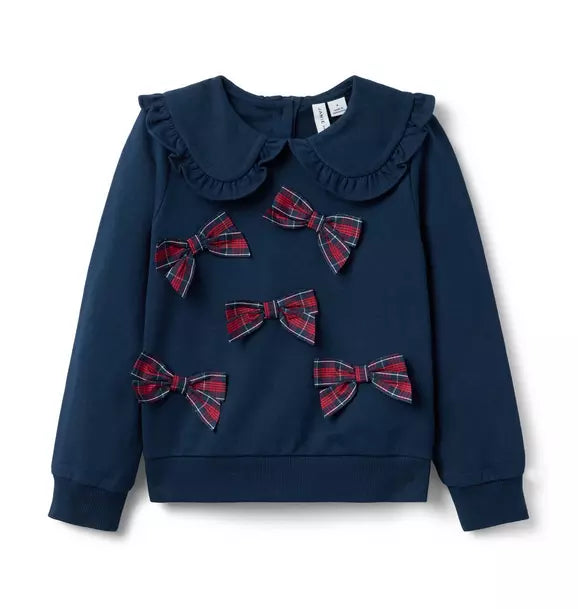 The Tartan Bow Sweatshirt
