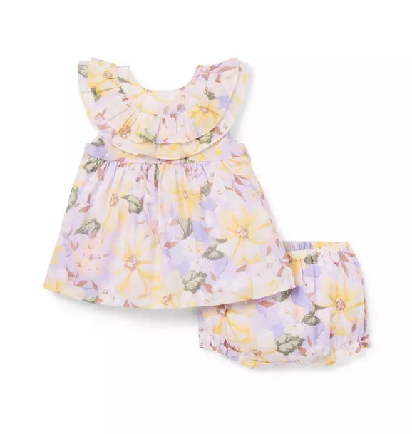 Baby Floral Matching Set
