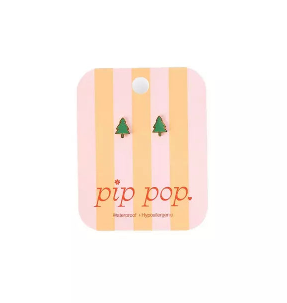 Christmas Tree Stud Earrings