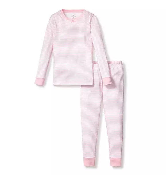 Pink Stripes Snug Fit Pajamas