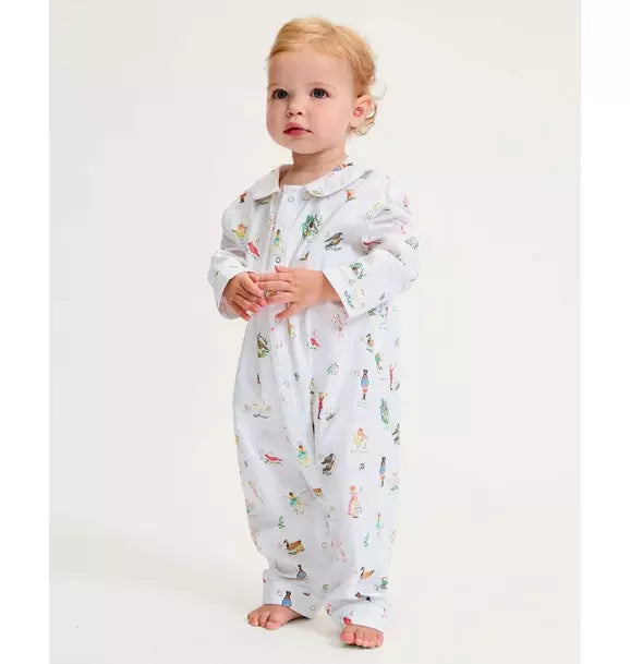 Baby's Twill Cambridge Romper in 12 Days of Christmas