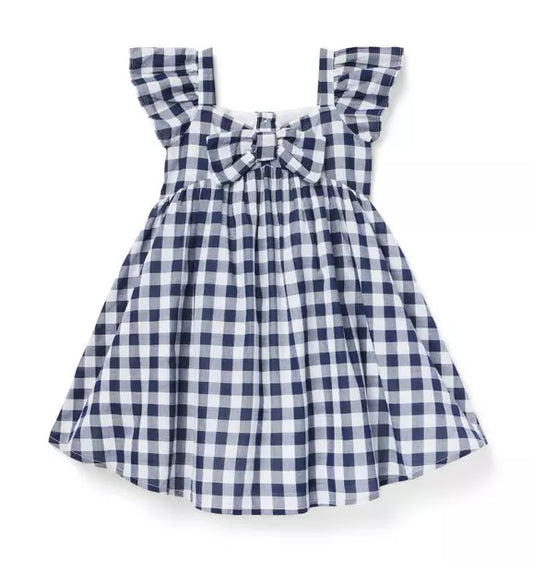 Gingham Bow Dress