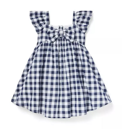 Gingham Bow Dress