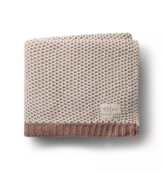 Honeycomb Blush Baby Blanket