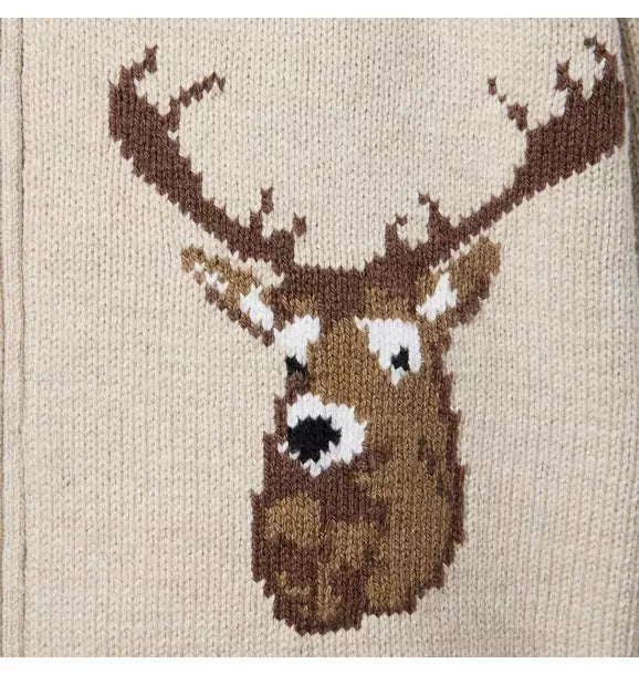 The Cozy Deer Cardigan