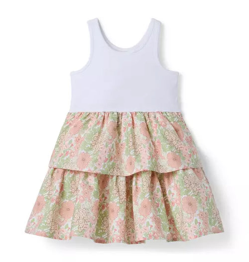 Ditsy Floral Tiered Dress