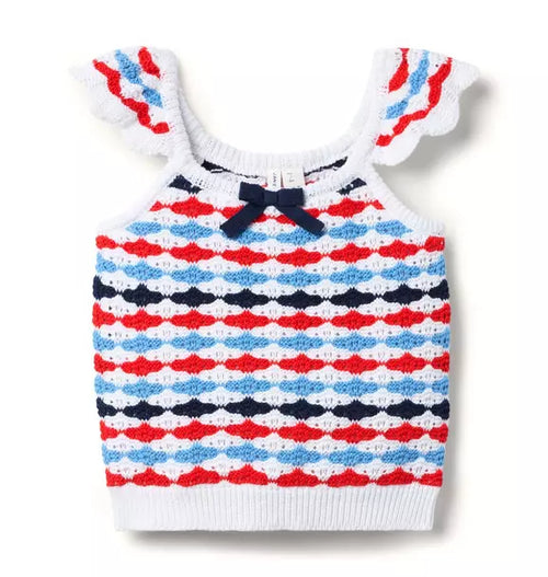 The Americana Crochet Top