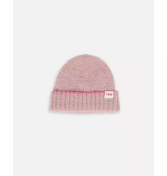 Beanie Fuzzy - Ash Rose