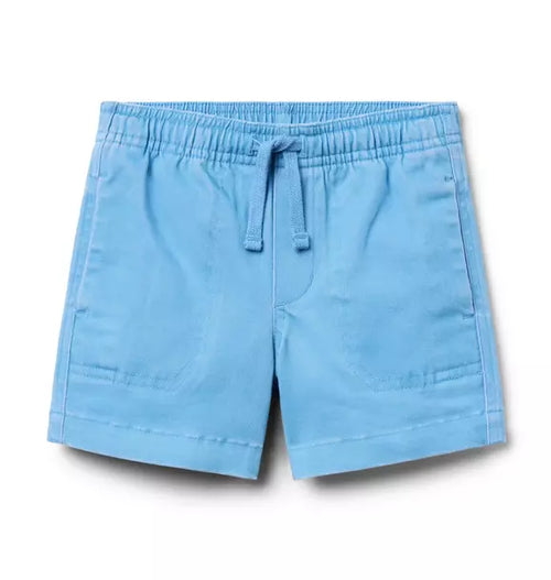 Twill Patch Pocket Pull-On Short