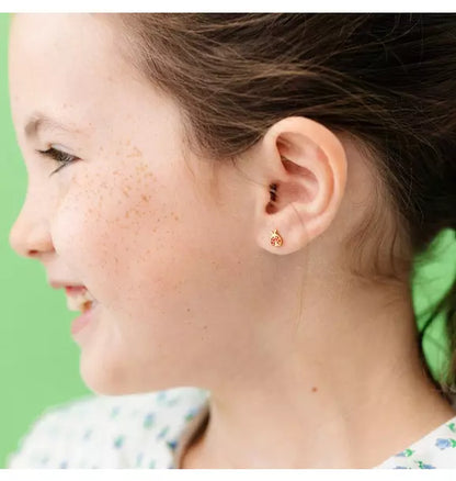 Ladybug Stud Earrings
