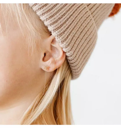 Snowflake Stud Earrings