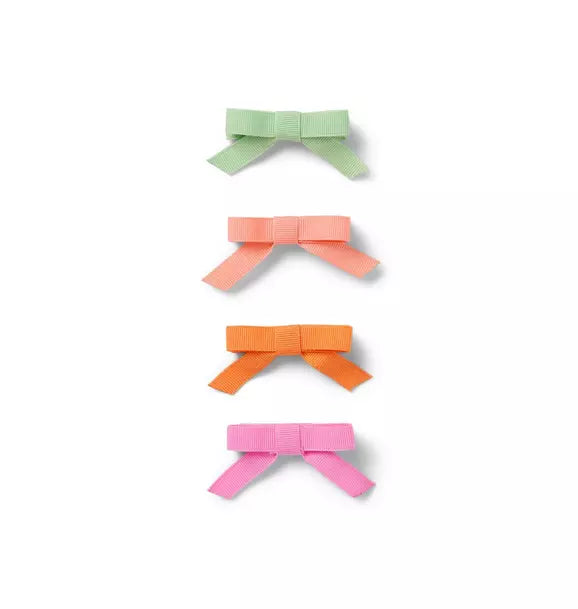 Bow Barrette Set