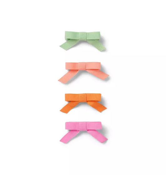 Bow Barrette Set