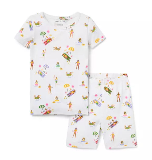 Good Night Short Pajama In Beach Day