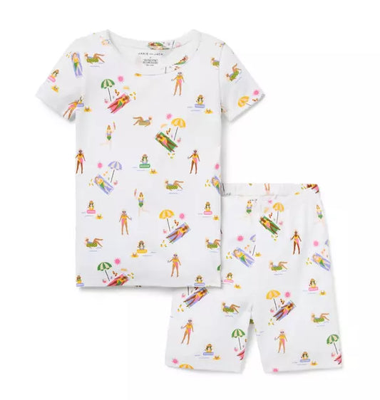 Good Night Short Pajama In Beach Day