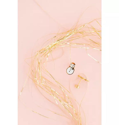 Snowman Stud Earrings