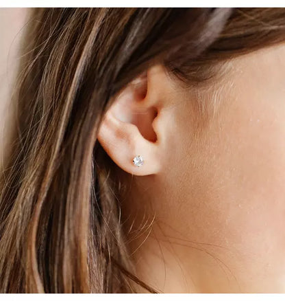 Diamond Stud Earrings